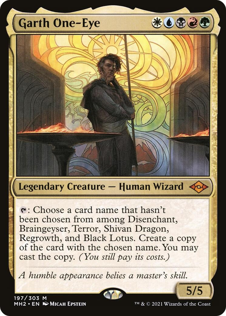 Image for Garth One-Eye (197) (Modern Horizons 2) - Magic: The Gathering