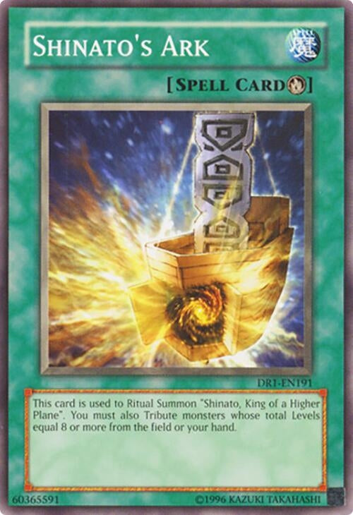 Image for Shinato's Ark (DR1-EN191) (DR1) - YuGiOh