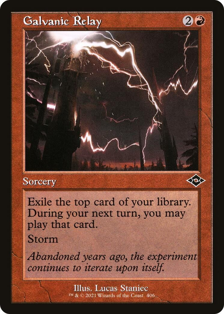 Image for Galvanic Relay (Retro Frame) (406) (Modern Horizons 2) - Magic: The Gathering