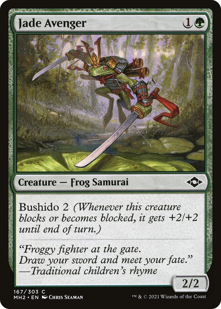 Image for Jade Avenger (167) (Modern Horizons 2) - Magic: The Gathering