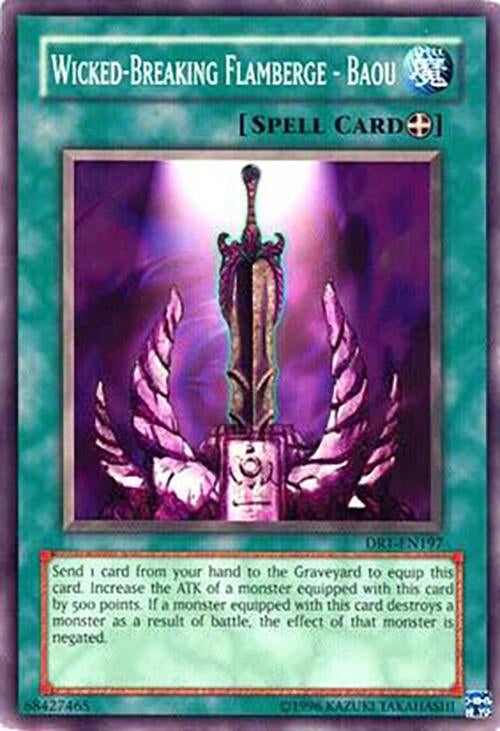 Image for Wicked-Breaking Flamberge - Baou (DR1-EN197) (DR1) - YuGiOh