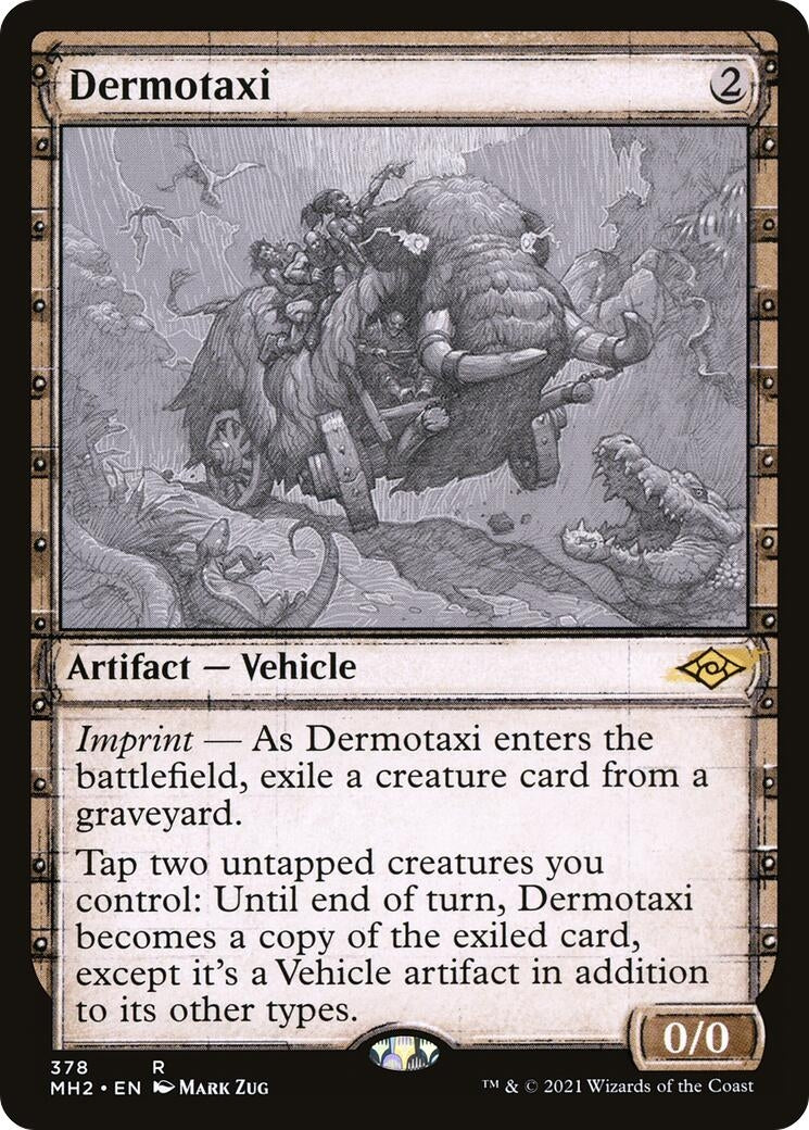 Image for Dermotaxi (Showcase) (378) (Modern Horizons 2) - Magic: The Gathering