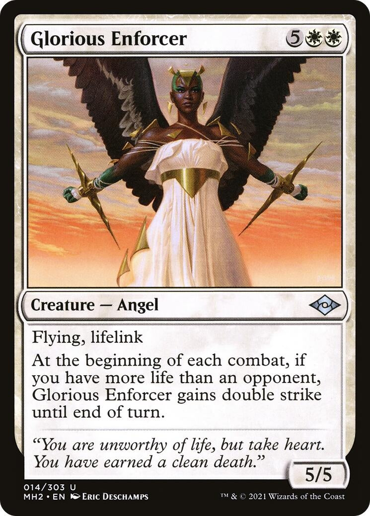 Image for Glorious Enforcer (14) (Modern Horizons 2) - Magic: The Gathering