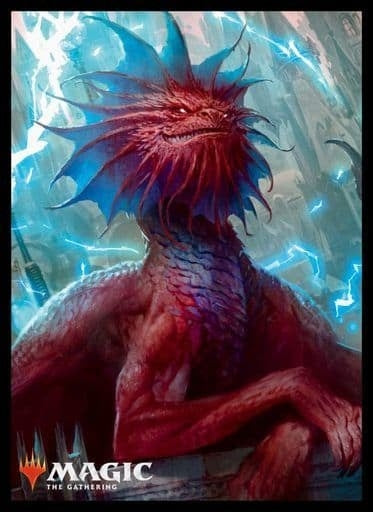 Image for Magic: The Gathering Player's Card Sleeve - Guilds of Ravnica - Niv-Mizzet, Parun (80-Pack) - Card Sleeves