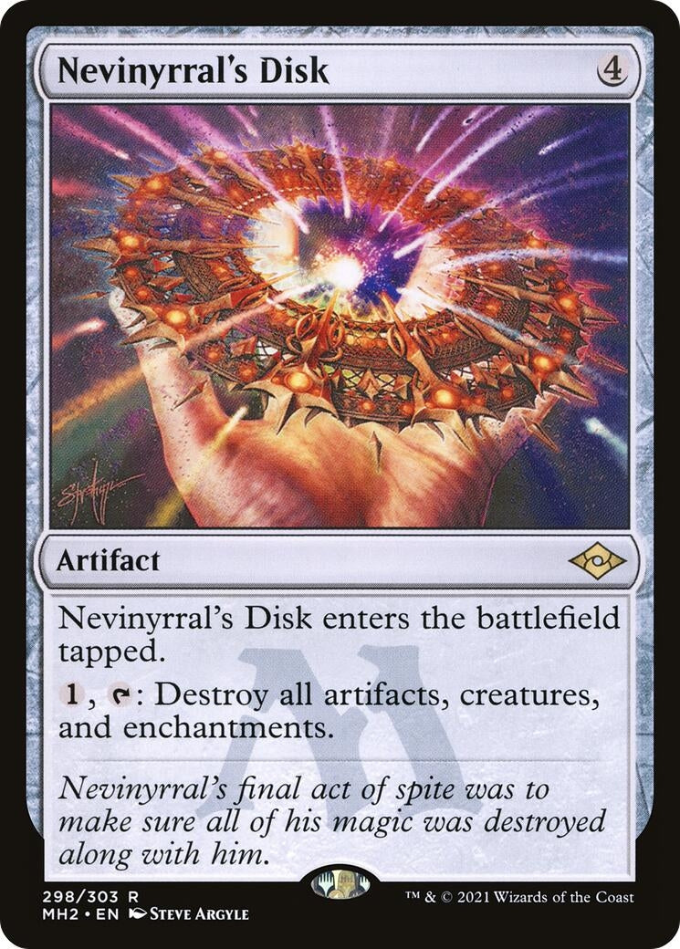Image for Nevinyrral's Disk (298) (Modern Horizons 2) - Magic: The Gathering