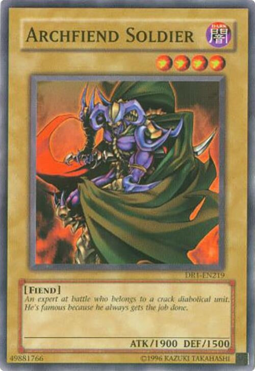 Image for Archfiend Soldier (DR1-EN219) (DR1) - YuGiOh