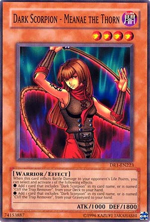 Image for Dark Scorpion - Meanae the Thorn (DR1-EN223) (DR1) - YuGiOh