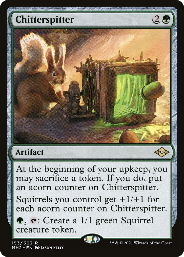 Image for Chitterspitter (153) (Modern Horizons 2) - Magic: The Gathering