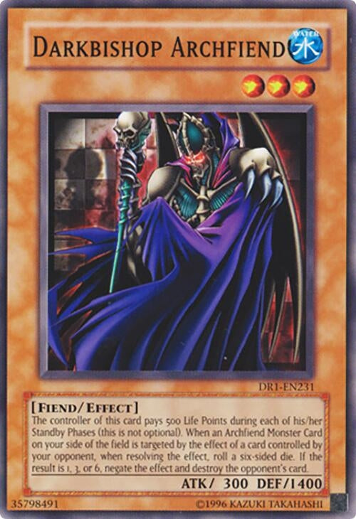 Image for Darkbishop Archfiend (DR1-EN231) (DR1) - YuGiOh