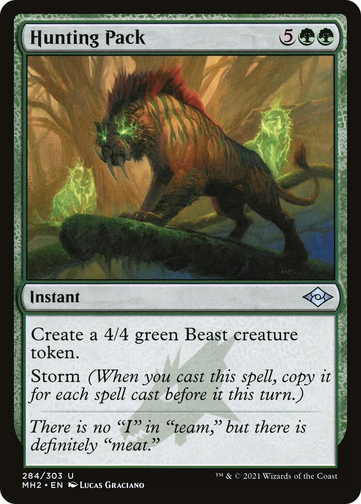 Image for Hunting Pack (284) (Modern Horizons 2) - Magic: The Gathering