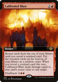 Image for Calibrated Blast (Extended Art) (456) (Modern Horizons 2) - Magic: The Gathering
