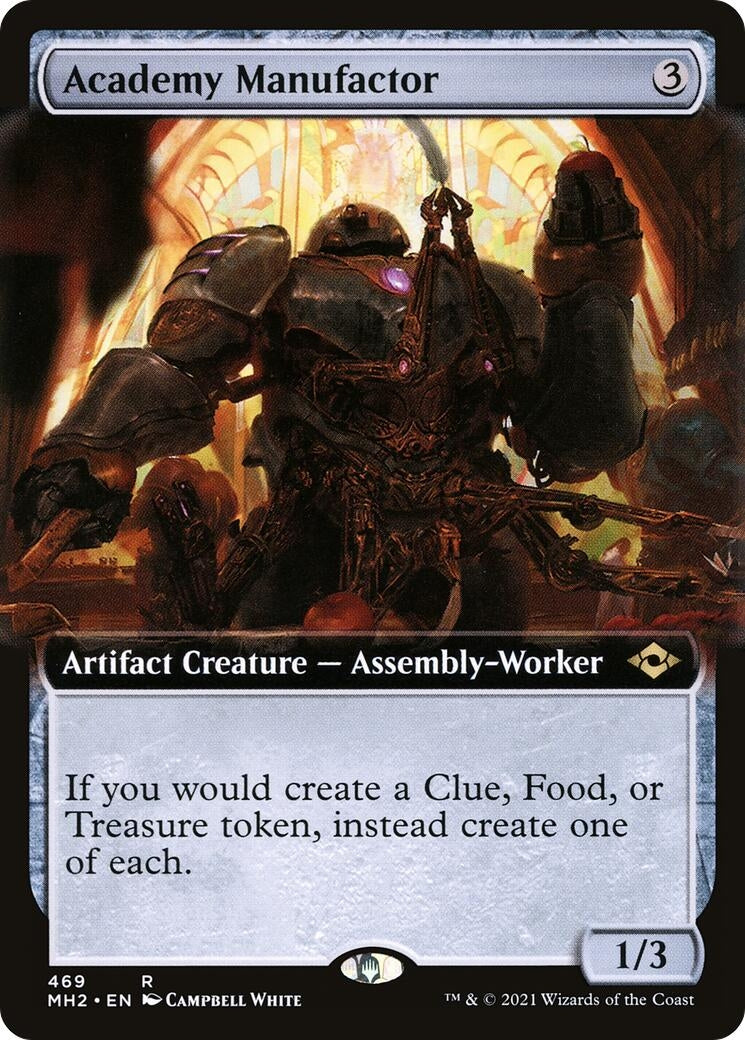 Image for Academy Manufactor (Extended Art) (469) (Modern Horizons 2) - Magic: The Gathering