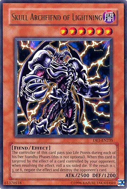 Image for Skull Archfiend of Lightning (DR1-EN235) (DR1) - YuGiOh