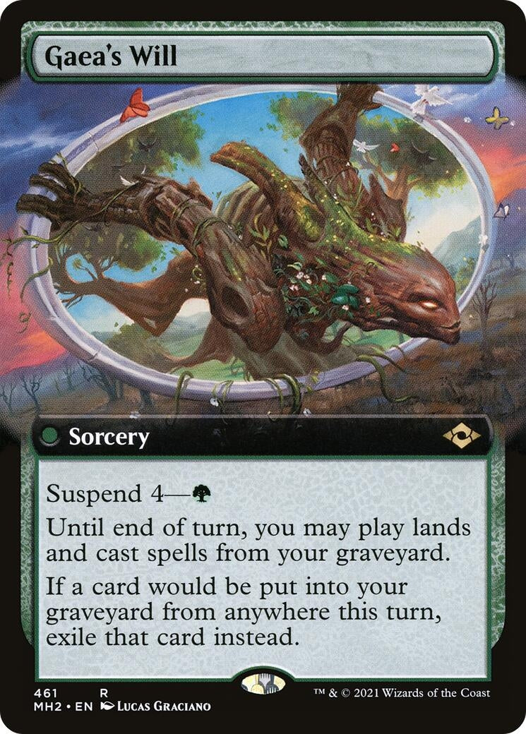 Image for Gaea's Will (Extended Art) (461) (Modern Horizons 2) - Magic: The Gathering