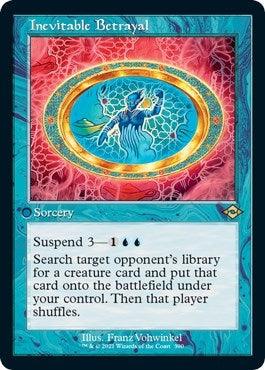 Image for Inevitable Betrayal (Retro Frame) (Foil Etched) (390) (Modern Horizons 2) - Magic: The Gathering