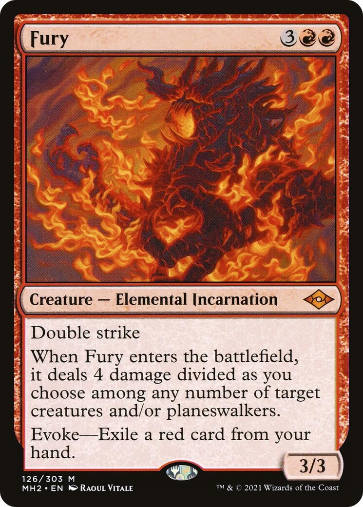Image for Fury (126) (Modern Horizons 2) - Magic: The Gathering