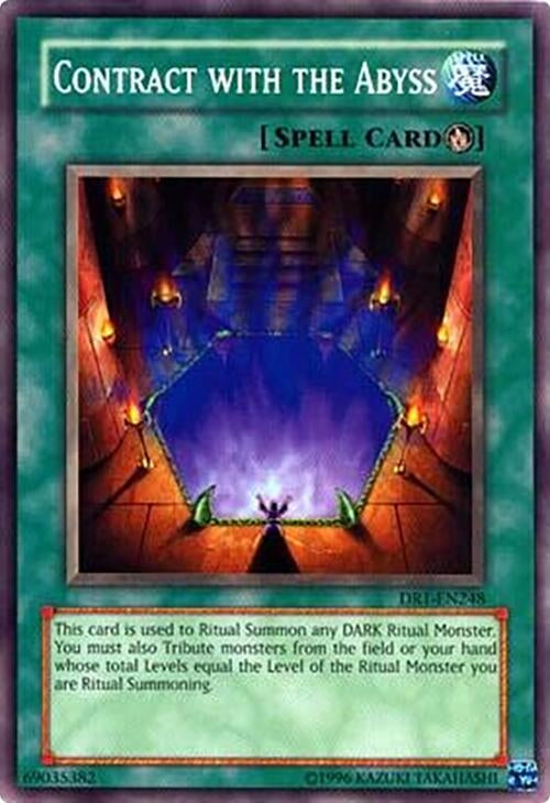Image for Contract with the Abyss (DR1-EN248) (DR1) - YuGiOh