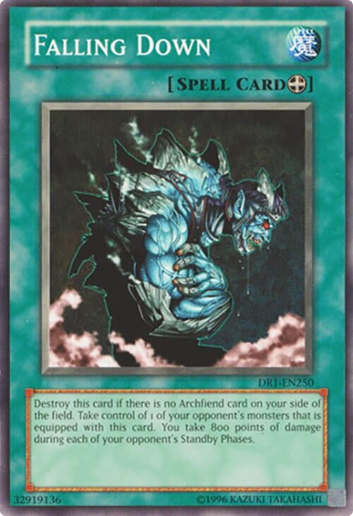 Image for Falling Down (DR1-EN250) (DR1) - YuGiOh