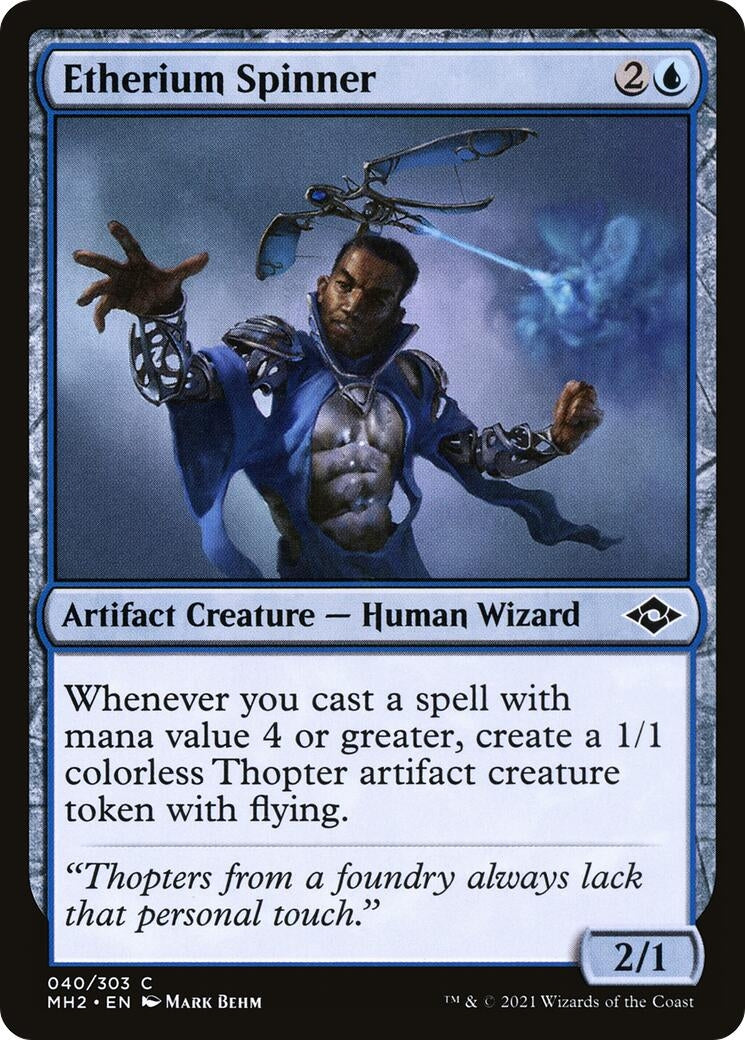 Image for Etherium Spinner (40) (Modern Horizons 2) - Magic: The Gathering