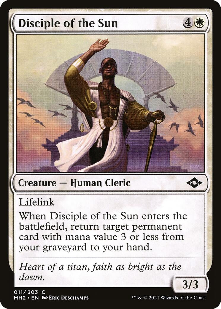 Image for Disciple of the Sun (11) (Modern Horizons 2) - Magic: The Gathering