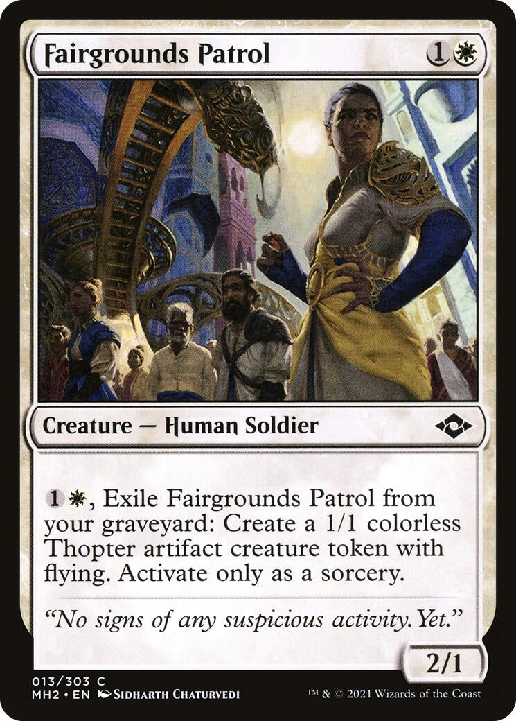 Image for Fairgrounds Patrol (13) (Modern Horizons 2) - Magic: The Gathering