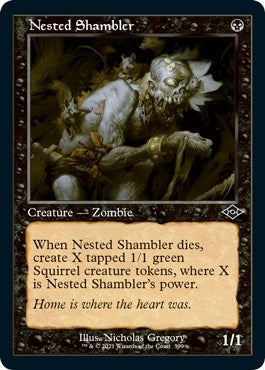 Image for Nested Shambler (Retro Frame) (Foil Etched) (399) (Modern Horizons 2) - Magic: The Gathering