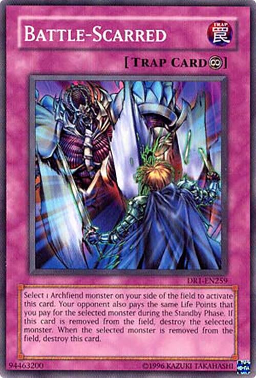 Image for Battle-Scarred (DR1-EN259) (DR1) - YuGiOh