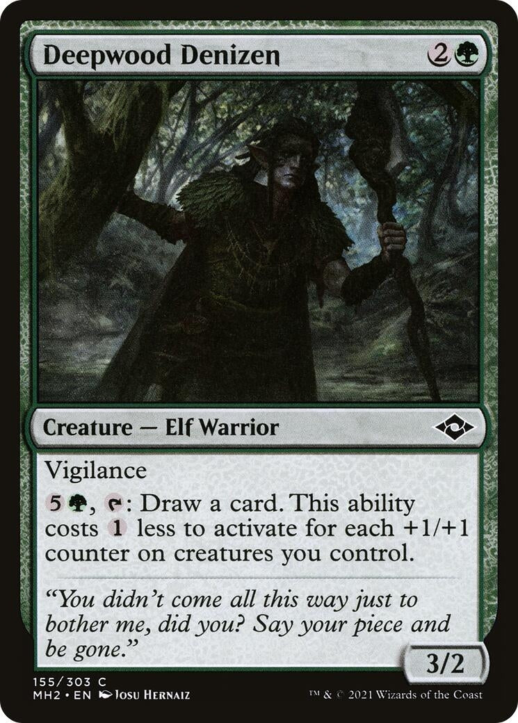 Image for Deepwood Denizen (155) (Modern Horizons 2) - Magic: The Gathering