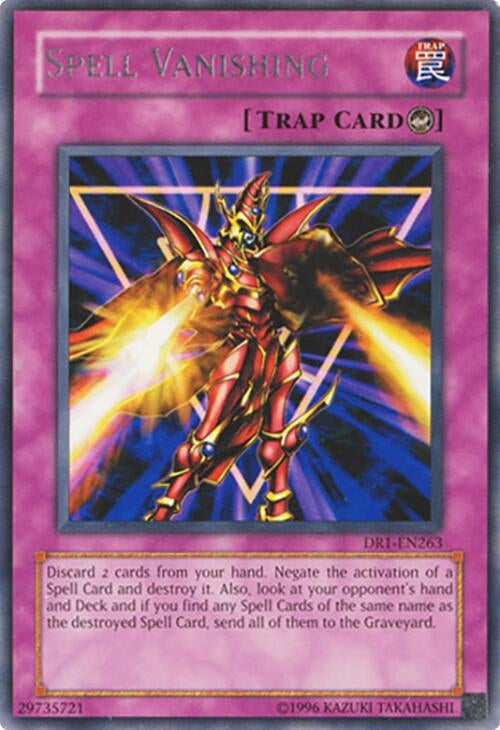 Image for Spell Vanishing (DR1-EN263) (DR1) - YuGiOh