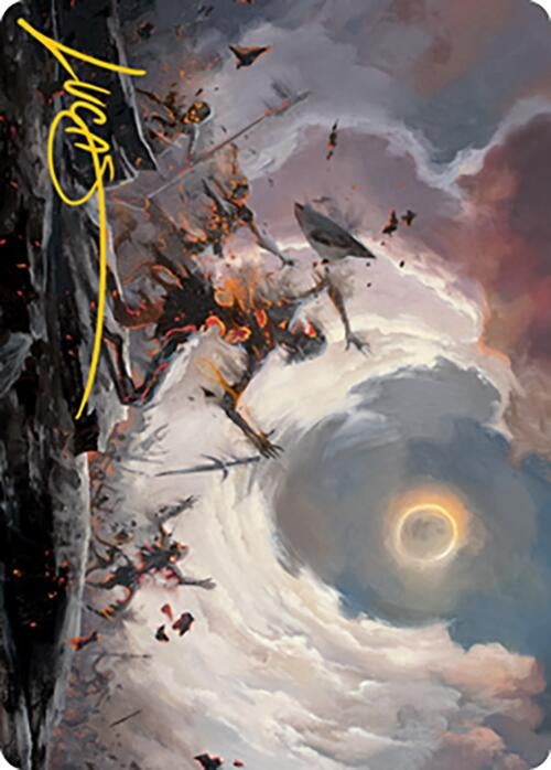Image for Damn Art Card (Gold-Stamped Signature) (28) (Modern Horizons 2) - Magic: The Gathering