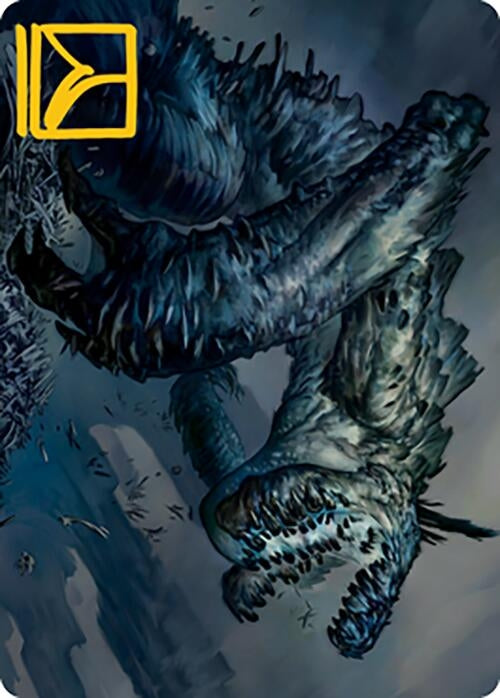 Necrogoyf Art Card (Gold-Stamped Signature) (31) (Modern Horizons 2)