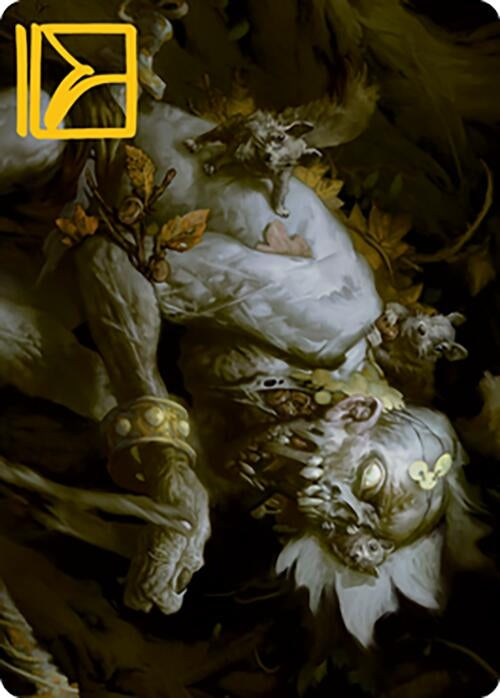 Image for Nested Shambler Art Card (Gold-Stamped Signature) (32) (Modern Horizons 2) - Magic: The Gathering