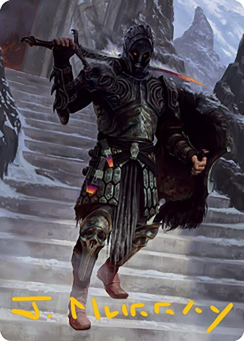 Image for Dakkon, Shadow Slayer Art Card (49/81) (Gold-Stamped Signature) (49) (Modern Horizons 2) - Magic: The Gathering