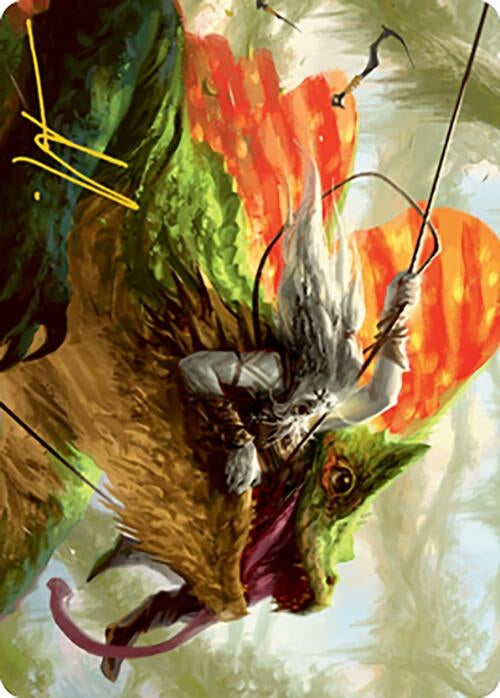 Image for Captured by Lagacs Art Card (Gold-Stamped Signature) (46) (Modern Horizons 2) - Magic: The Gathering