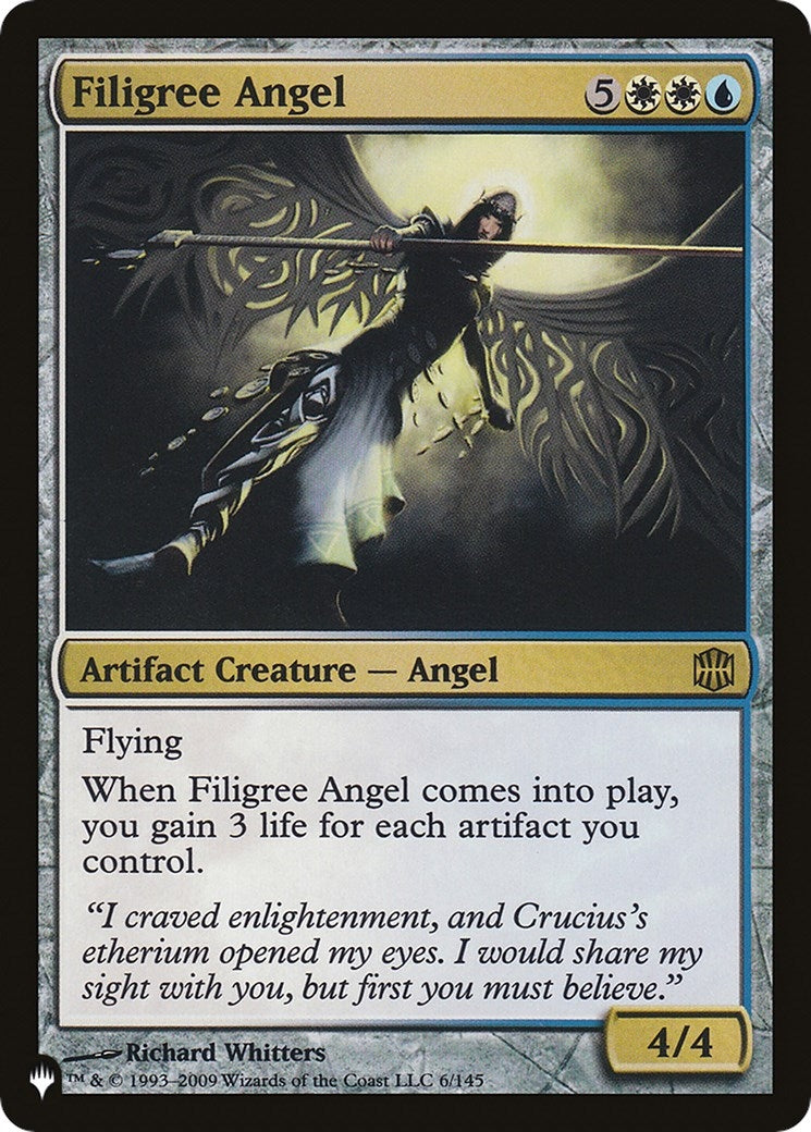 Image for Filigree Angel (6/145) (The List Reprints) - Magic: The Gathering