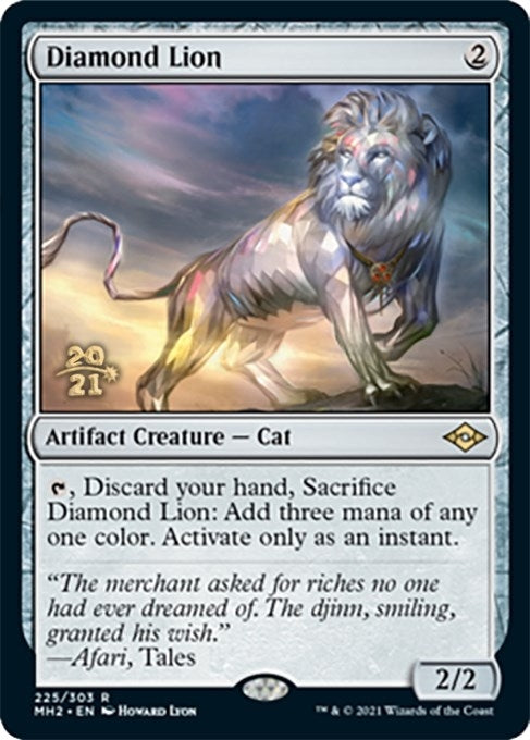 Image for Diamond Lion (225) (Prerelease Cards) - Magic: The Gathering