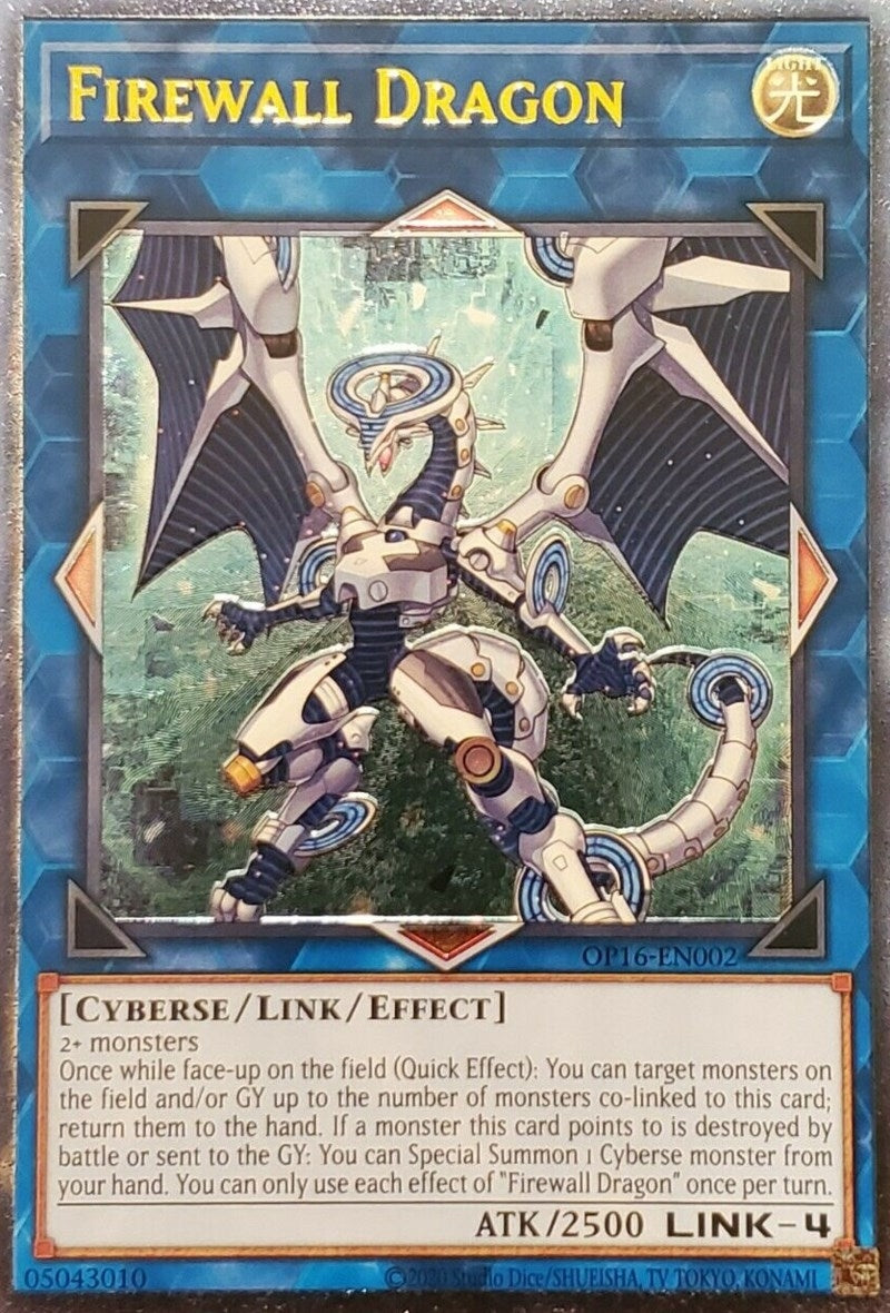 Image for Firewall Dragon (UTR) (OP16-EN002) (OP16) - YuGiOh