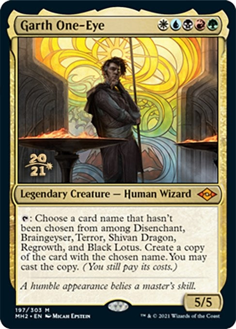 Image for Garth One-Eye (197) (Prerelease Cards) - Magic: The Gathering