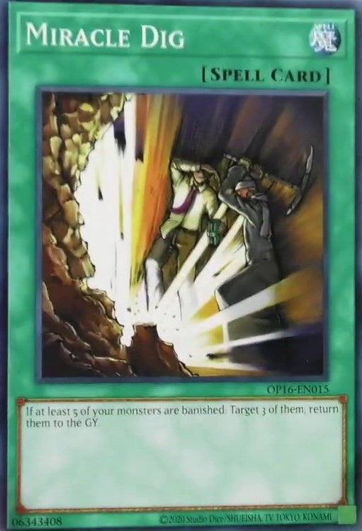 Image for Miracle Dig (OP16-EN015) (OP16) - YuGiOh