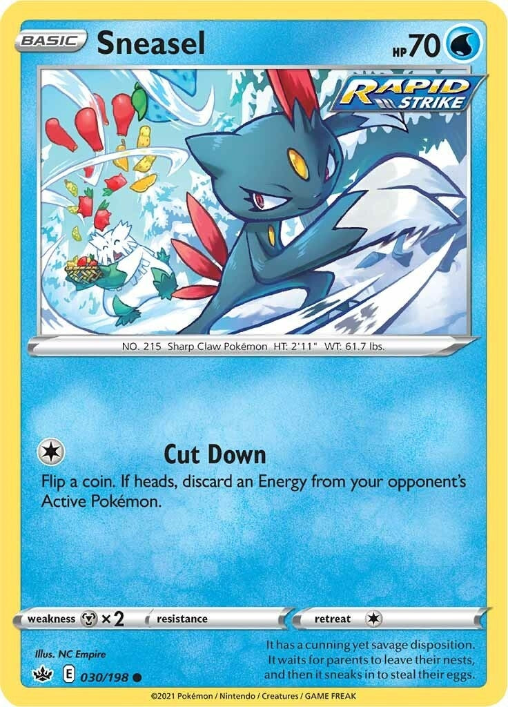 Image for Sneasel (030/198) (SWSH06) - Pokemon
