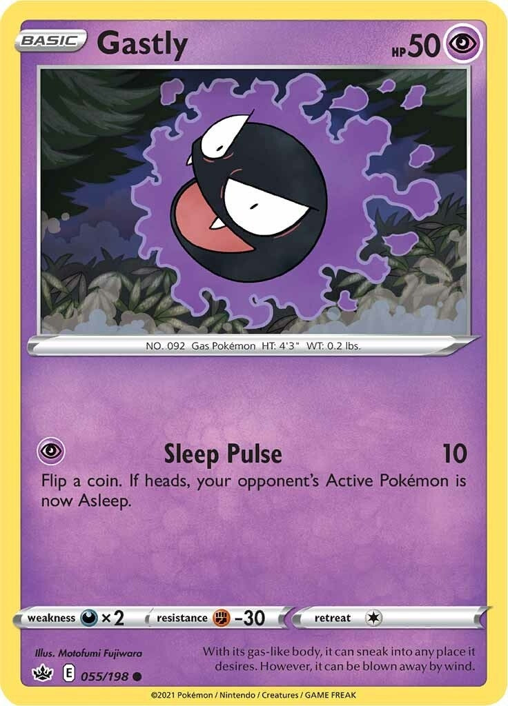 Image for Gastly (055/198) (SWSH06) - Pokemon