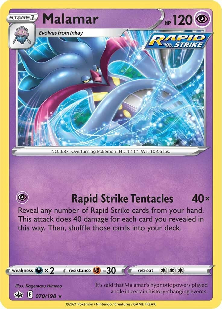 Image for Malamar (070/198) (SWSH06) - Pokemon