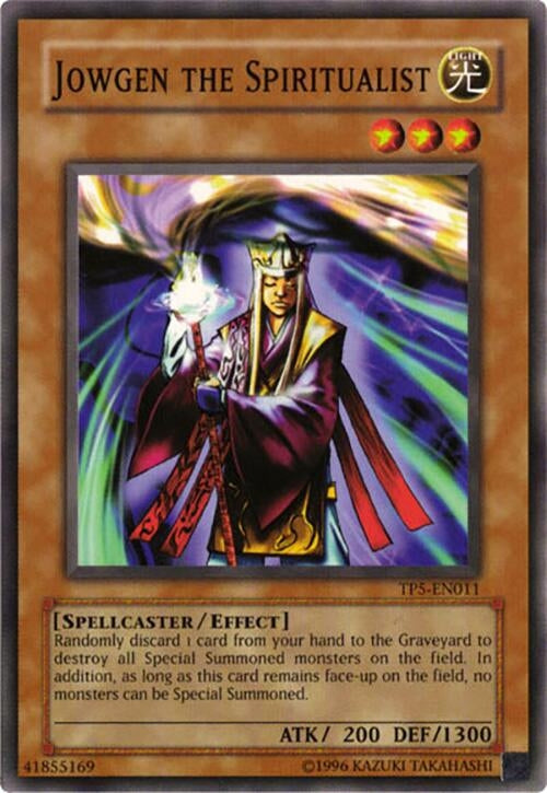 Image for Jowgen the Spiritualist (TP5-EN011) (TP5) - YuGiOh