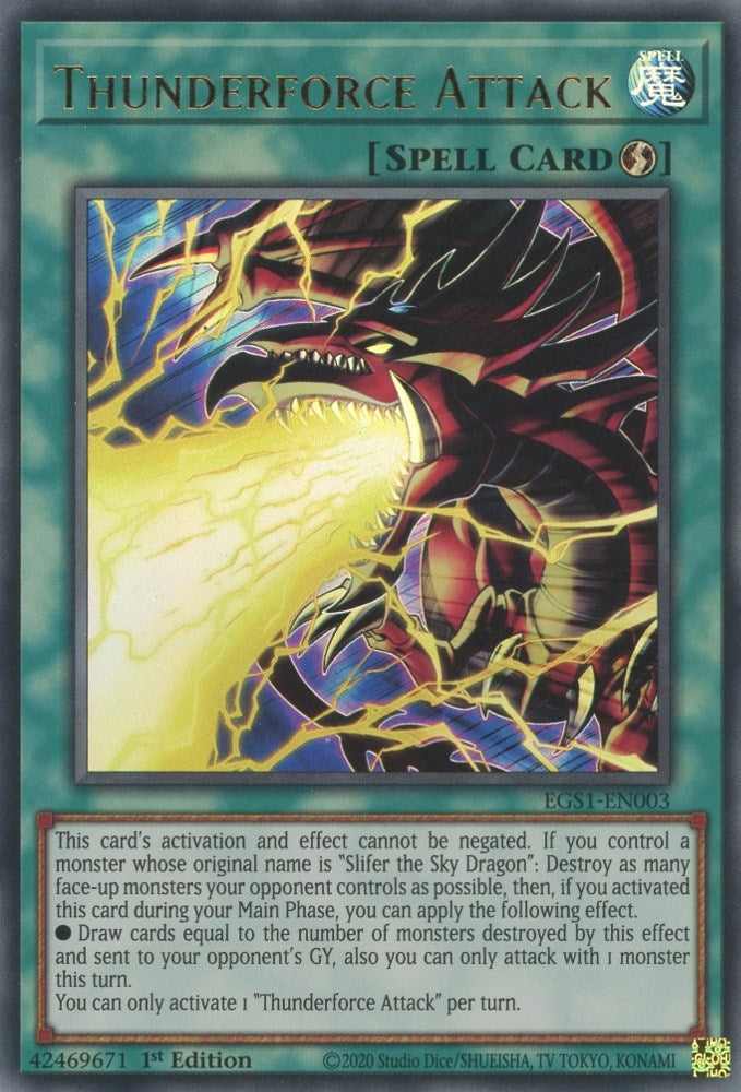 Image for Thunderforce Attack (EGS1-EN003) (EGS1) - YuGiOh