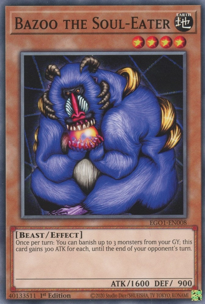 Image for Bazoo the Soul-Eater (EGO1-EN008) (EGO1) - YuGiOh