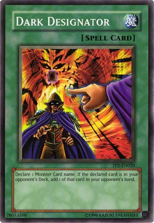 Image for Dark Designator (TP5-EN020) (TP5) - YuGiOh