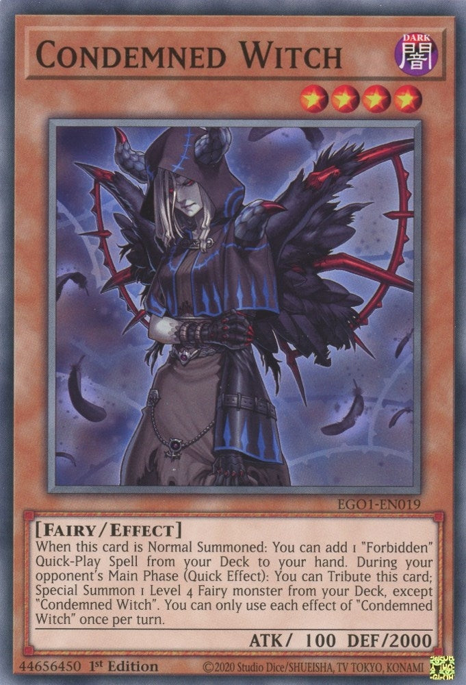 Image for Condemned Witch (EGO1-EN019) (EGO1) - YuGiOh