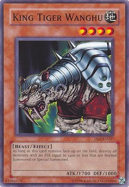 Image for King Tiger Wanghu (DB2-EN207) (DB2) - YuGiOh