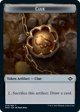 Image for Clue (014) // Thopter Double-Sided Token (14 // 19) (Modern Horizons 2) - Magic: The Gathering