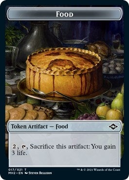 Image for Food (017) // Phyrexian Germ Double-Sided Token (17 // 3) (Modern Horizons 2) - Magic: The Gathering